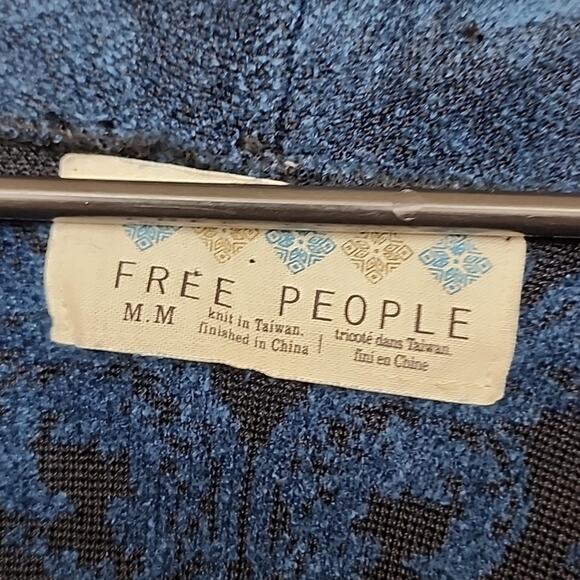 Free People Brocade Damask Cowl Sweater - Picture 4 of 6